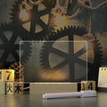 GlowMemo™ LED Message Board Lamp